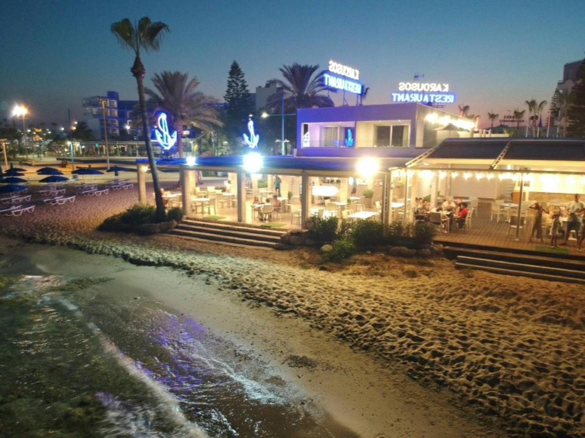 Karousos Beach Rooms Ayia Napa Exterior foto