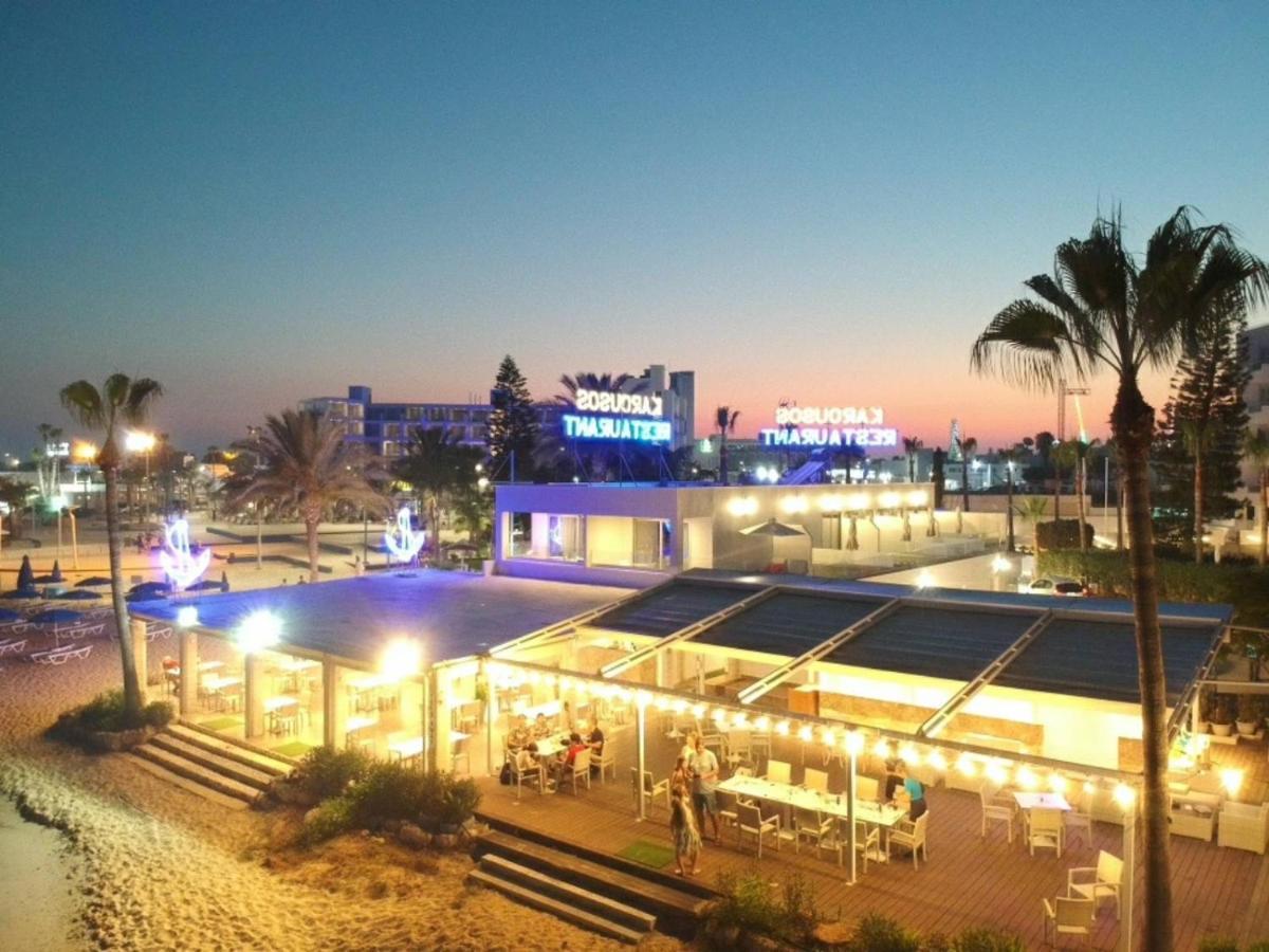 Karousos Beach Rooms Ayia Napa Exterior foto